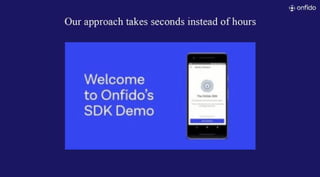 Onfido Pitch Deck