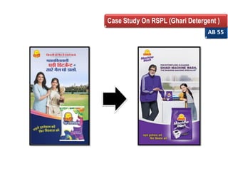 AB 55
Case Study On RSPL (Ghari Detergent )
 
