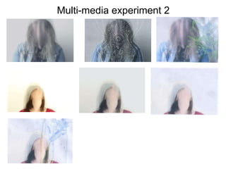 Multi-media experiment 2 
 