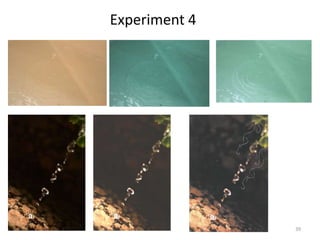 39 
Experiment 4 
 