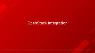 OpenStack Integration
 