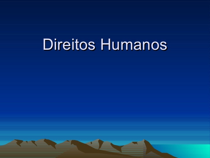 Direitos Humanos 