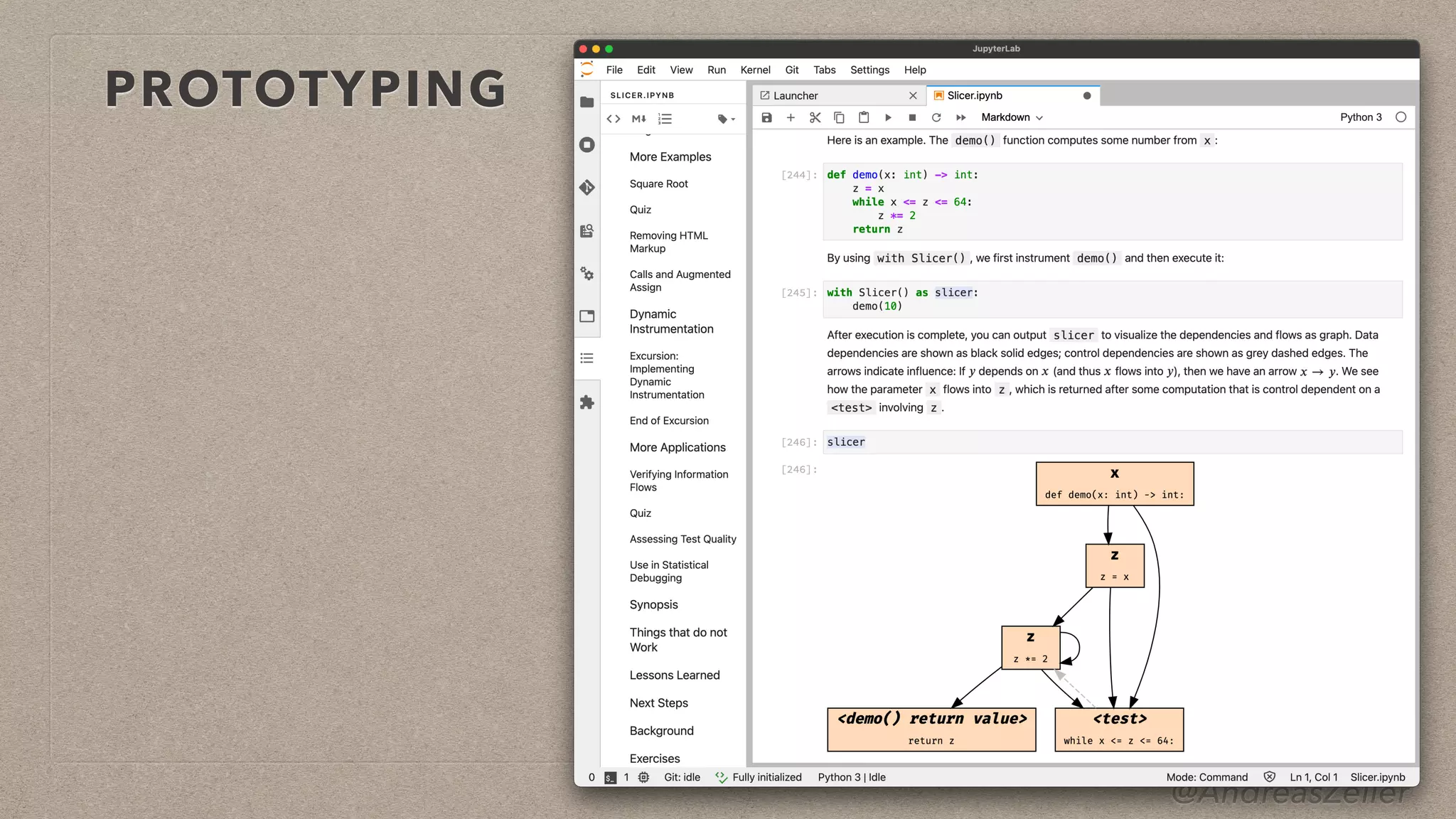 @AndreasZeller
PROTOTYPING
 