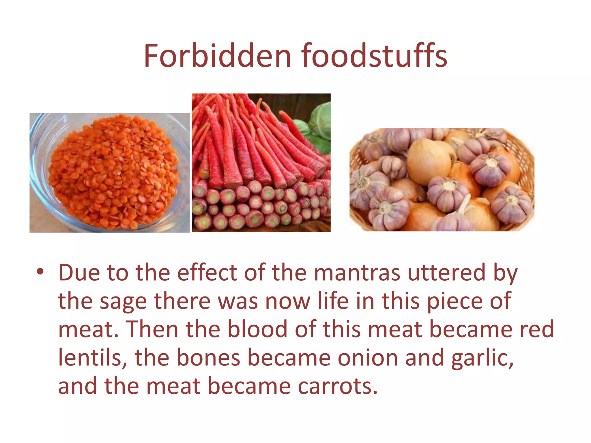 Onion and garlic toxic and brain desyncronisers PPT