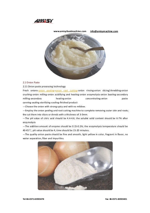 Onions deep processing technology and processed onion product