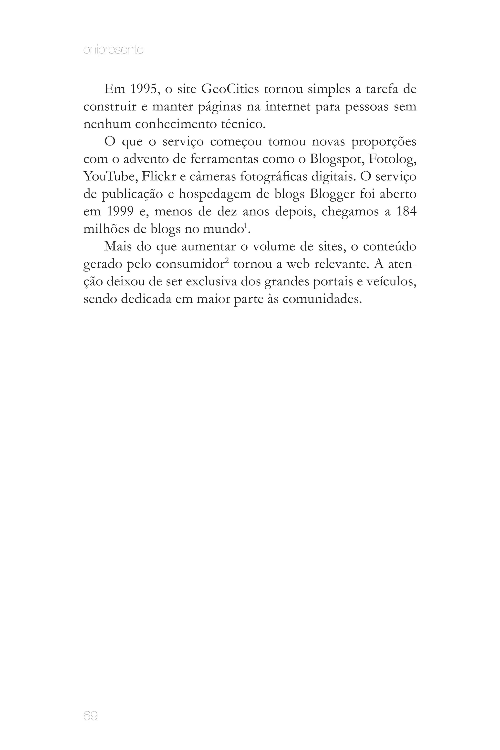 Onipresente 1.0 Print