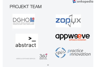 PROJEKT TEAM
35
 