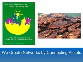 We Create Networks by Connecting Assets 
 