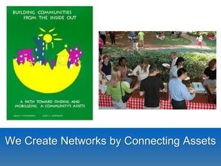 We Create Networks by Connecting Assets 
 