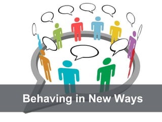 Behaving in New Ways 
 