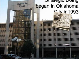 Strategic Doing 
began in Oklahoma 
City in1993 
 