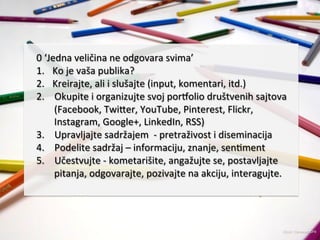 Onlajn društveni mediji i umetnost Slide 9