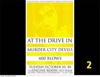 2




                              2
Friday, 19 de March de 2010
 