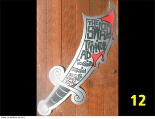 1




                              12
Friday, 19 de March de 2010
 