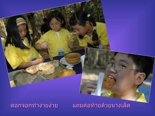 ดอกจอกทำง่ายง่าย แถมต่อท้ายด้วยนางเล็ด 