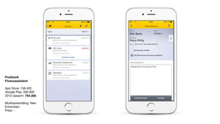 Outbank
App Store: 34.000

Google Play:

2015 Gesamt: 34.000

Multibankenfähig: Ja

Entwickler: stoeger

Preis: -

 