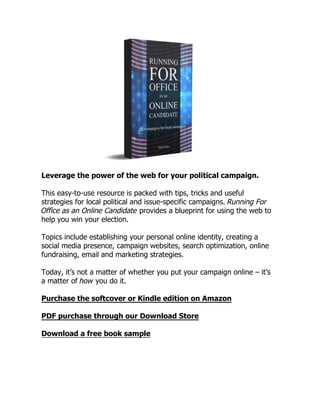 Online Political Campaign Tips | PDF