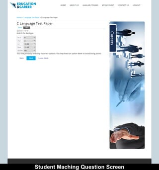 Online carrier-guidence