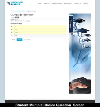 Online carrier-guidence