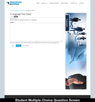 Online carrier-guidence