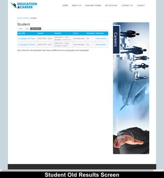 Online carrier-guidence