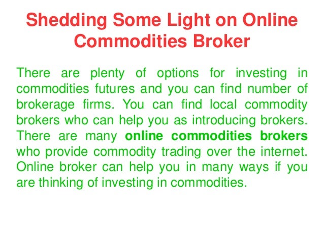 Online trading in futures and options