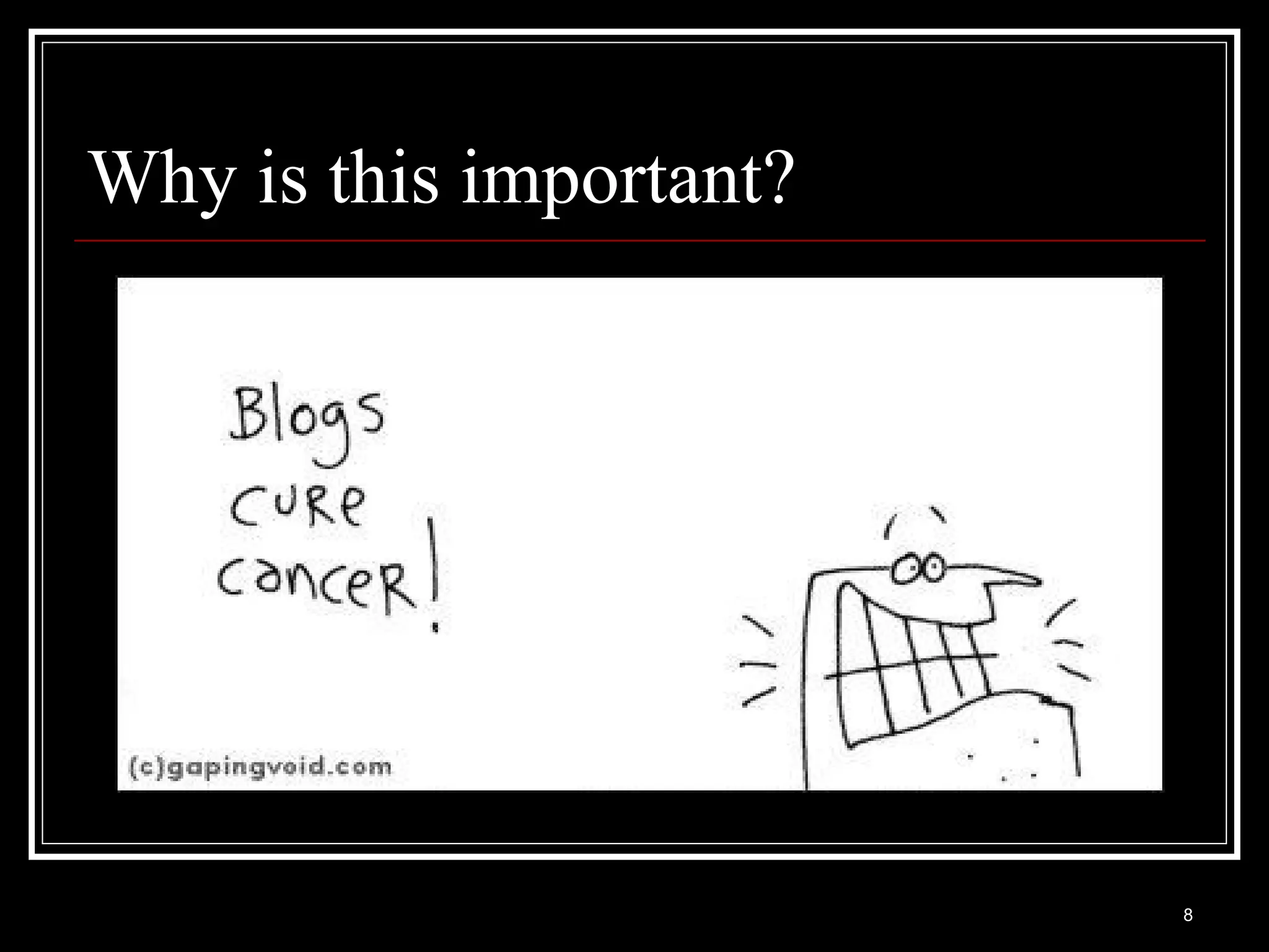 Why is this important? 