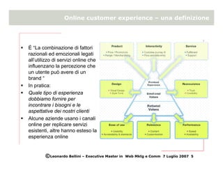 Online Customer Experience