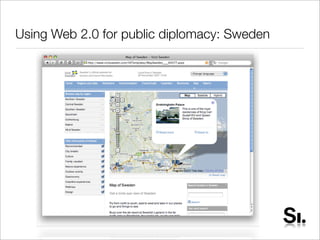 Public Diplomacy, Web 2.0 & the 3D Web