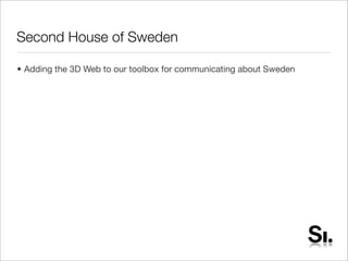 Public Diplomacy, Web 2.0 & the 3D Web