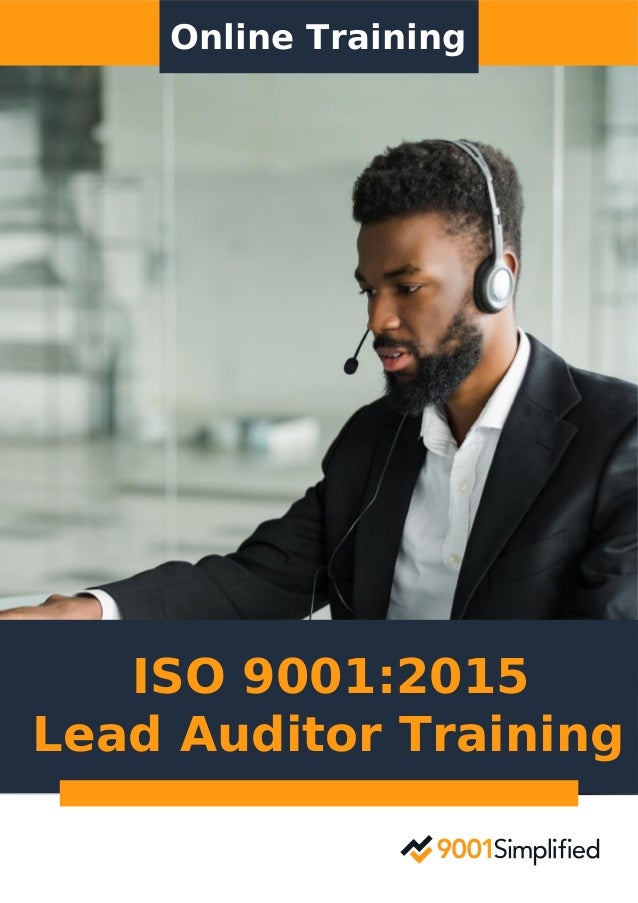 Online Training
ISO 9001:2015
Lead Auditor Training
 