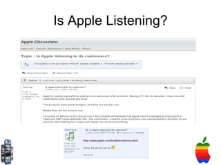 Is Apple Listening? 