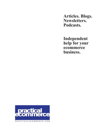 Online Markets World Program Guide