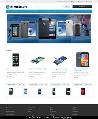 Online mobile-store-project-in-php