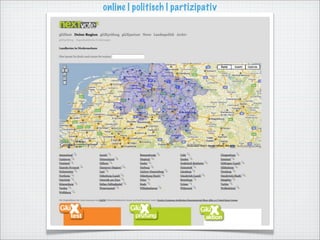 online | politisch | partizipativ
 