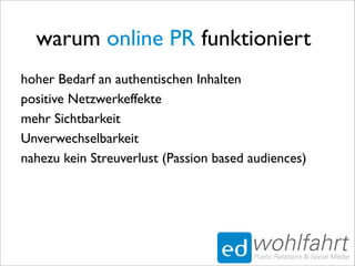 online PR fuer Klein- und Mittelunternehmen