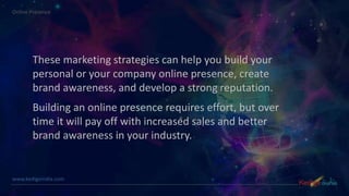 Digital Marketing & Online Presence | PPT