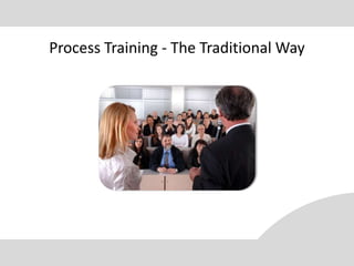 Process Training - The Traditional Way
 