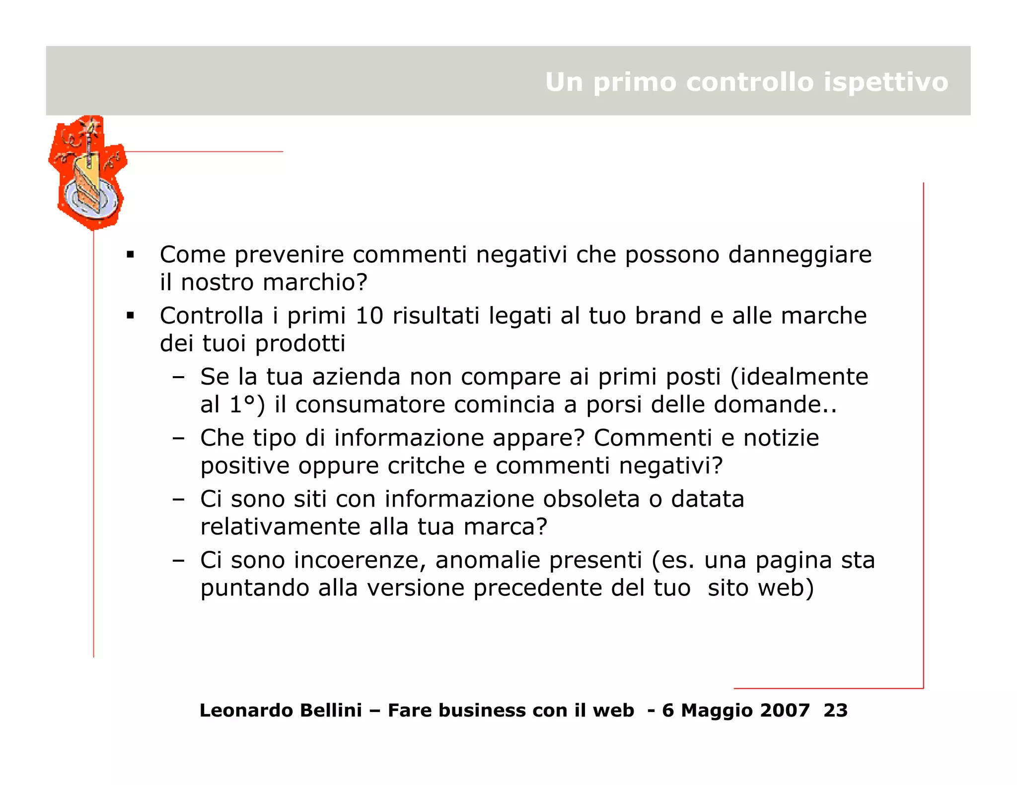 Online reputation management