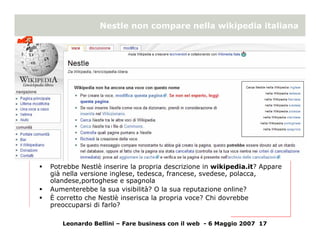 Online reputation management