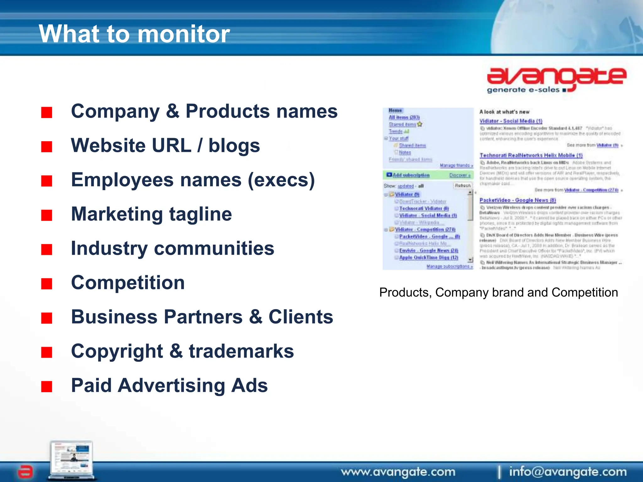 MonitorThis – monitor across 20 search engine feeds