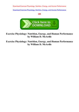 SPORTS AND EXERCISE NUTRITION WILLIAM D MCARDLE PDF visual data 7