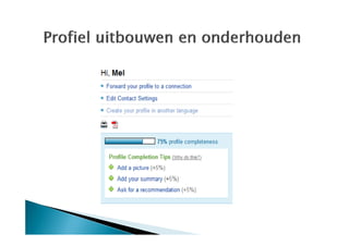 Online sociaal netwerken met linkedin.
