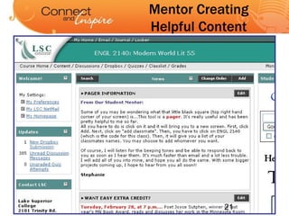 Mentor Creating Helpful Content 