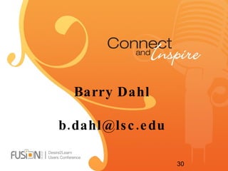 Barry Dahl [email_address] 