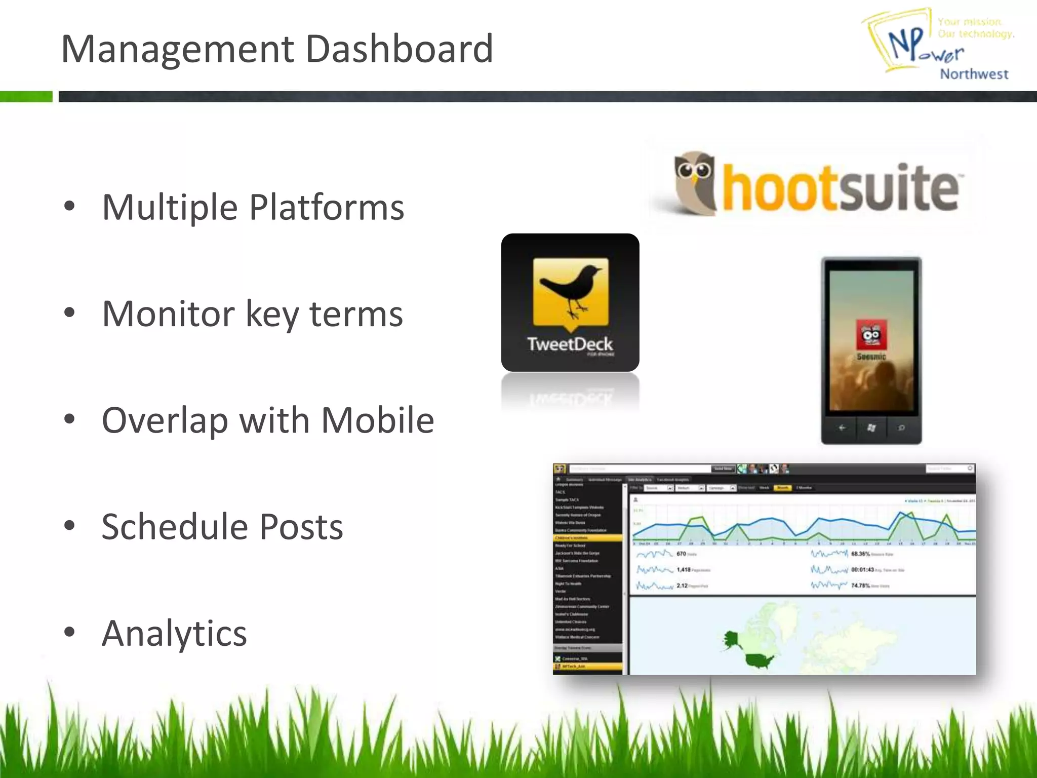 Easily share finished products