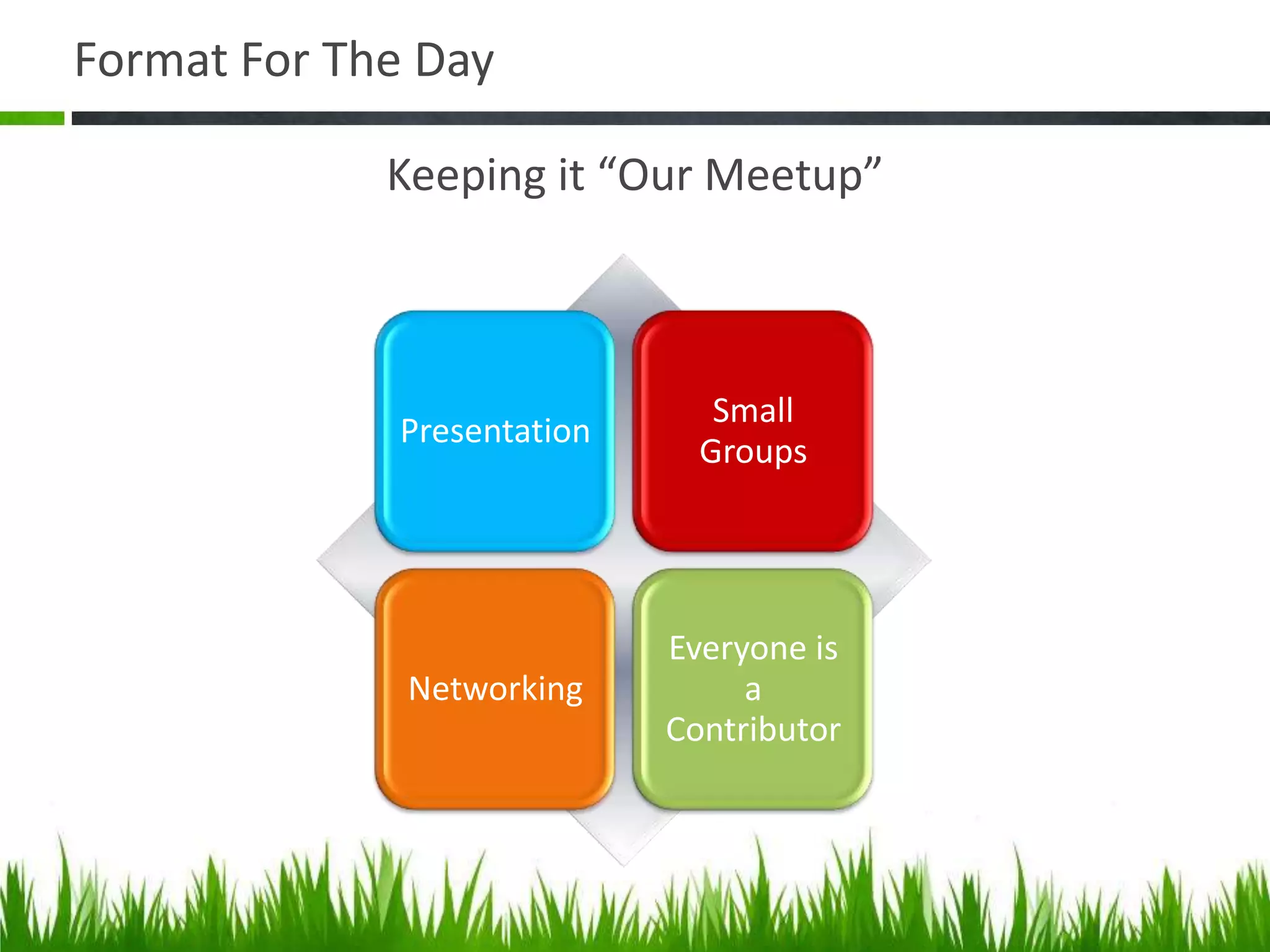 6:30 - 7:15 Group Discussion 