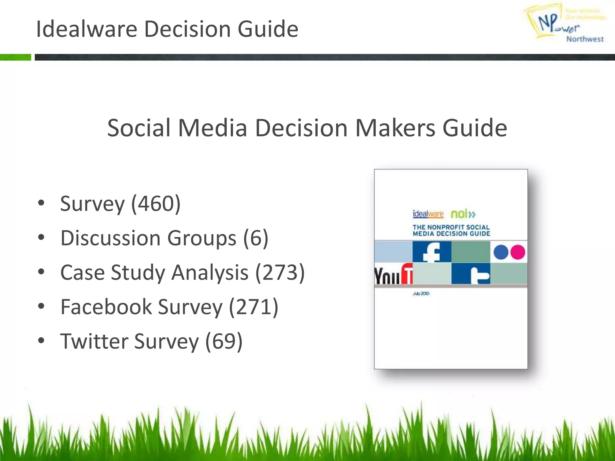 Emerging Tools/Platforms