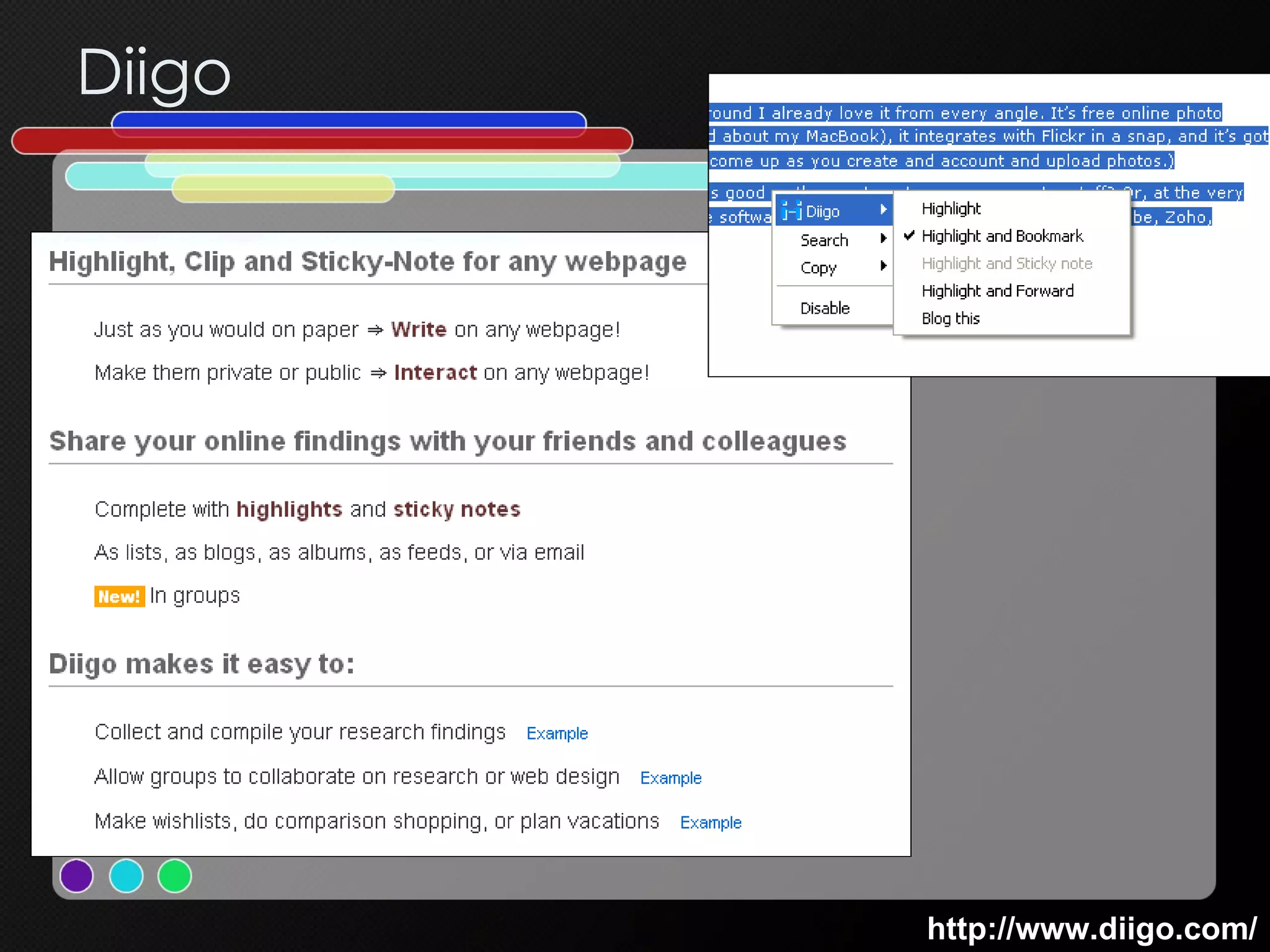 Diigo http://www.diigo.com/ 