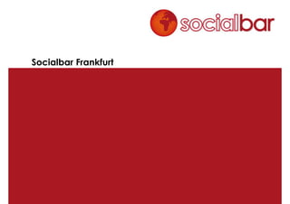 Socialbar Frankfurt




Online vernetzen – offline handeln| Workshop von Katrin Kiefer, M.A.
engagiert mit k(l)ick| Gelnhausen, 21. April 2010
 